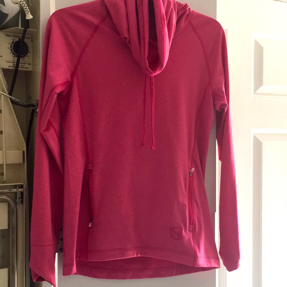 Noble drawstring cowl neck Sweatshirt extra small
